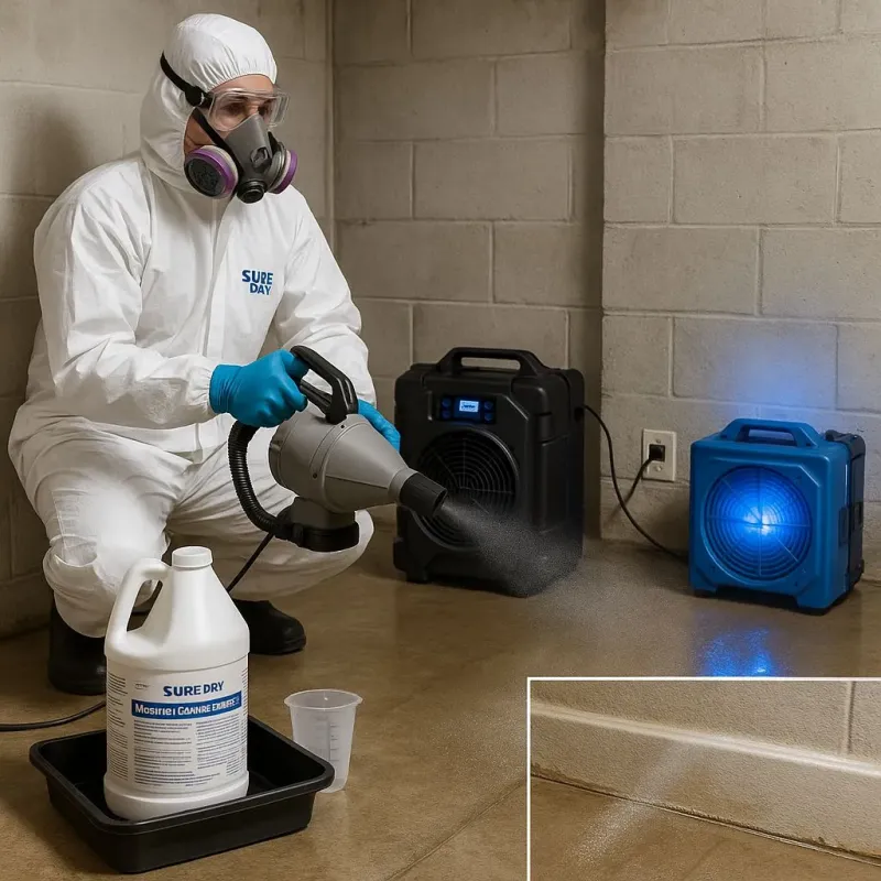 Sanitization and Odor Removal process in La Luisa, PR
