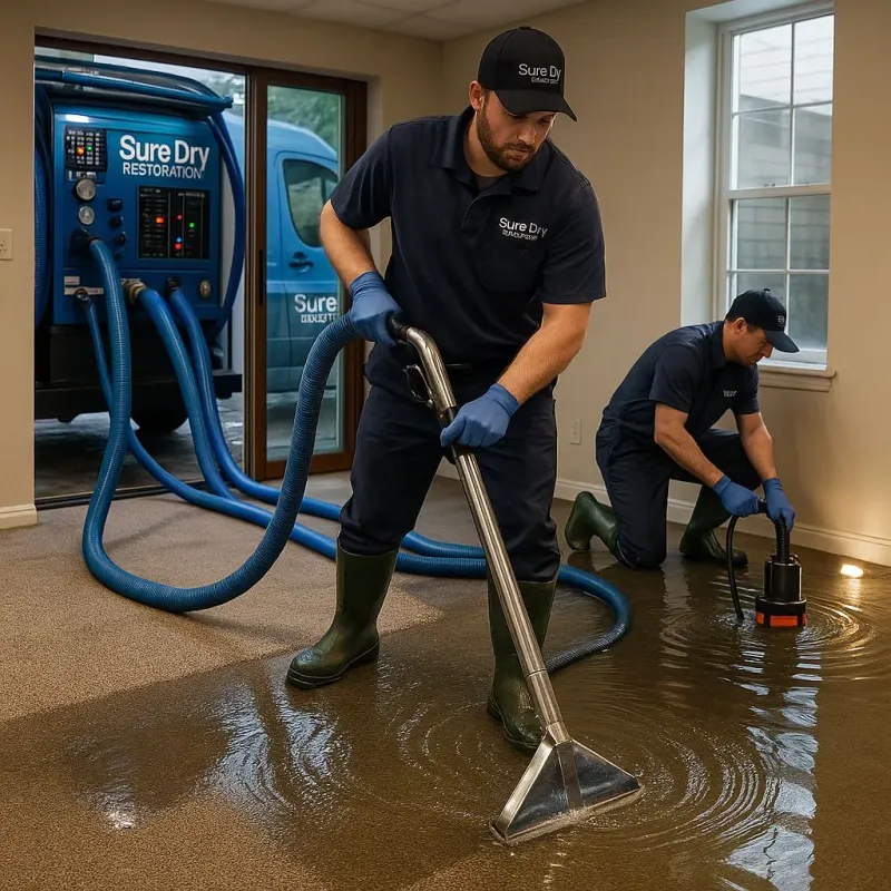 Water Extraction and Removal process in La Luisa, PR